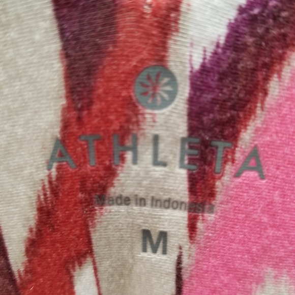 Athleta Sleeveless Dress Size Medium colorful. midi - Picture 5 of 6